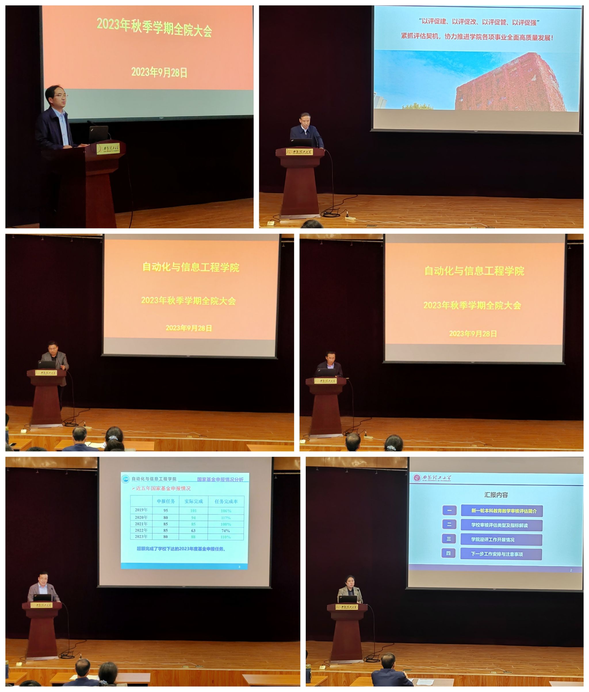 永利集团官网入口召开全院大会暨本科公司产品审核评估工作动员会